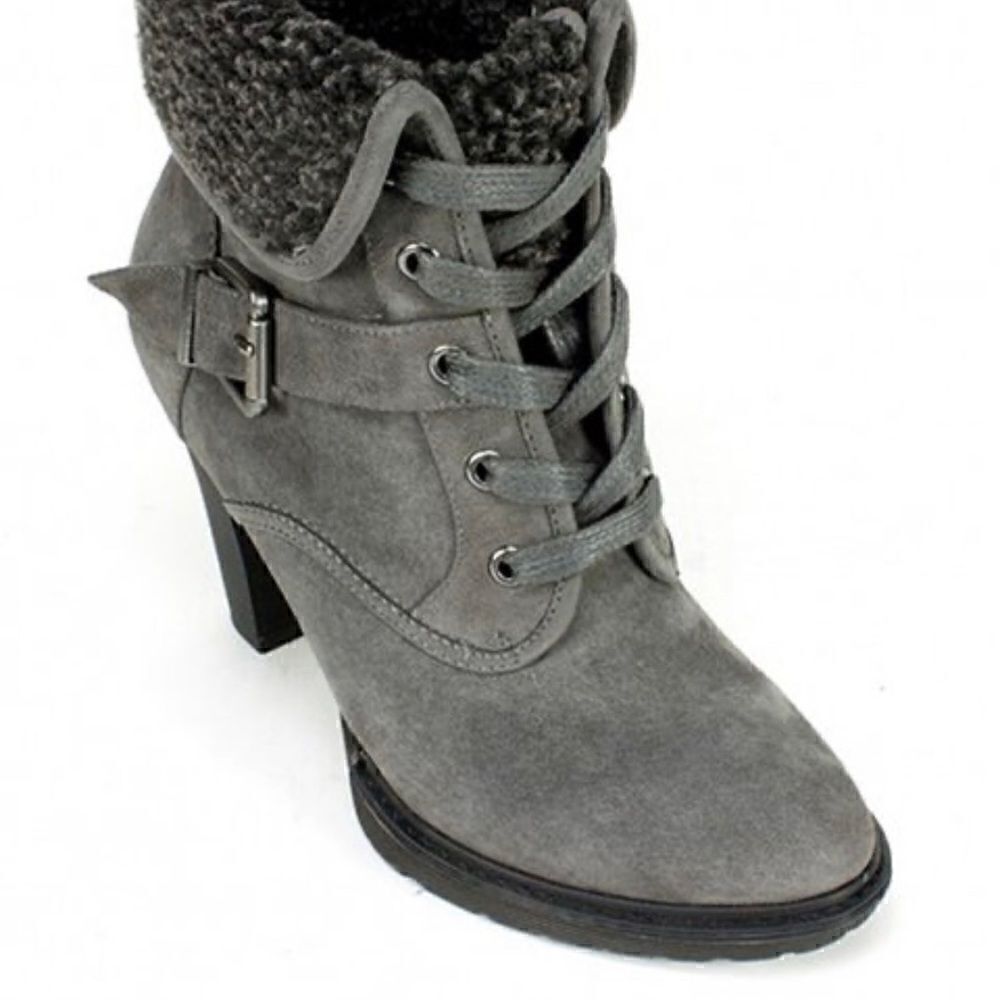White Mountain Nubuck Suede Boots - Picture 2 of 6